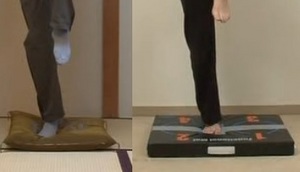 転倒しない体を作る体幹トレーニング・さらにステップアップ